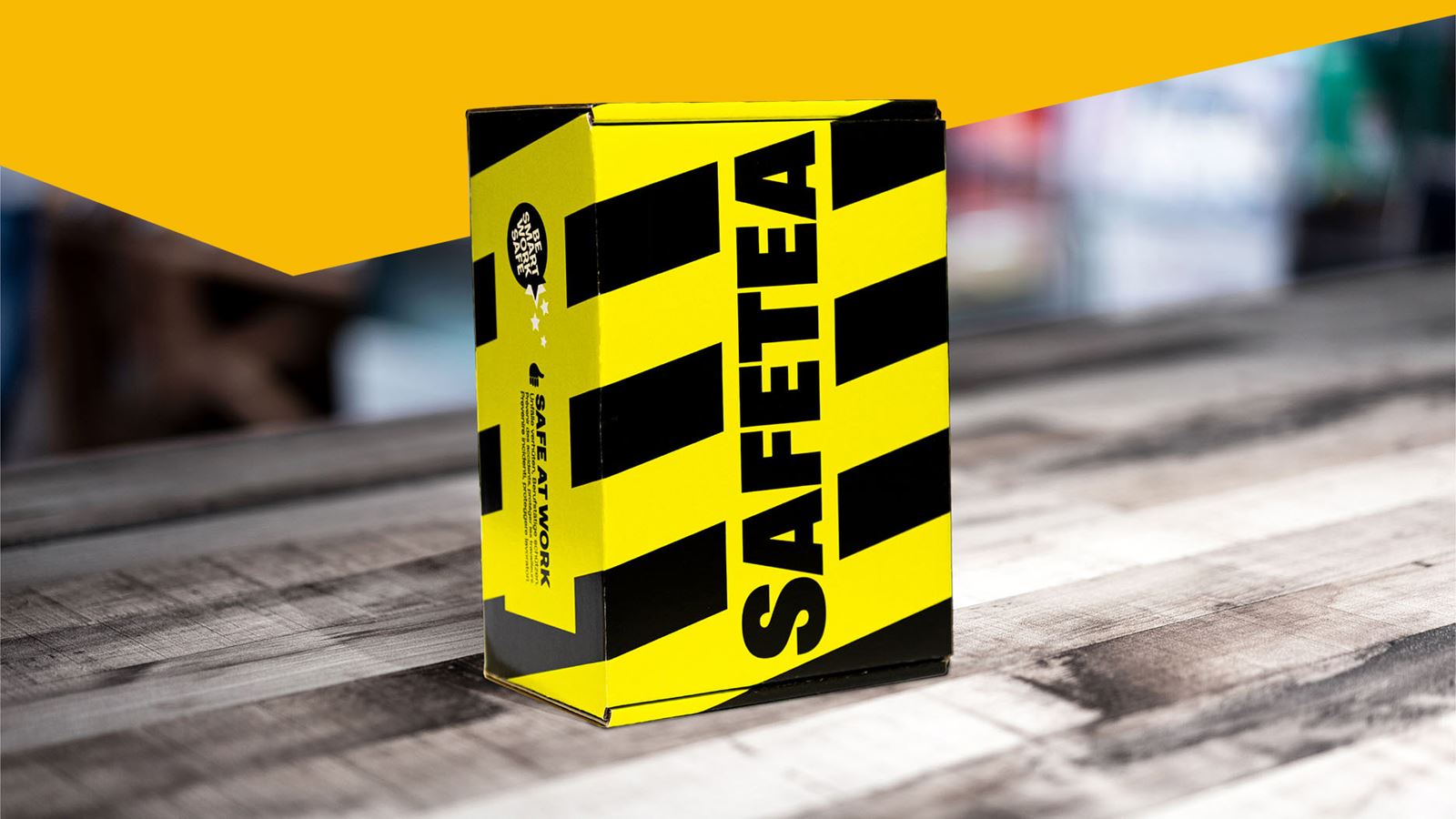 Emballage du thé froid SAFETEA de SAFE AT WORK.