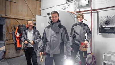 Team von Robert Moser Elektro AG